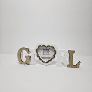 Scritta portafoto "GIRL"