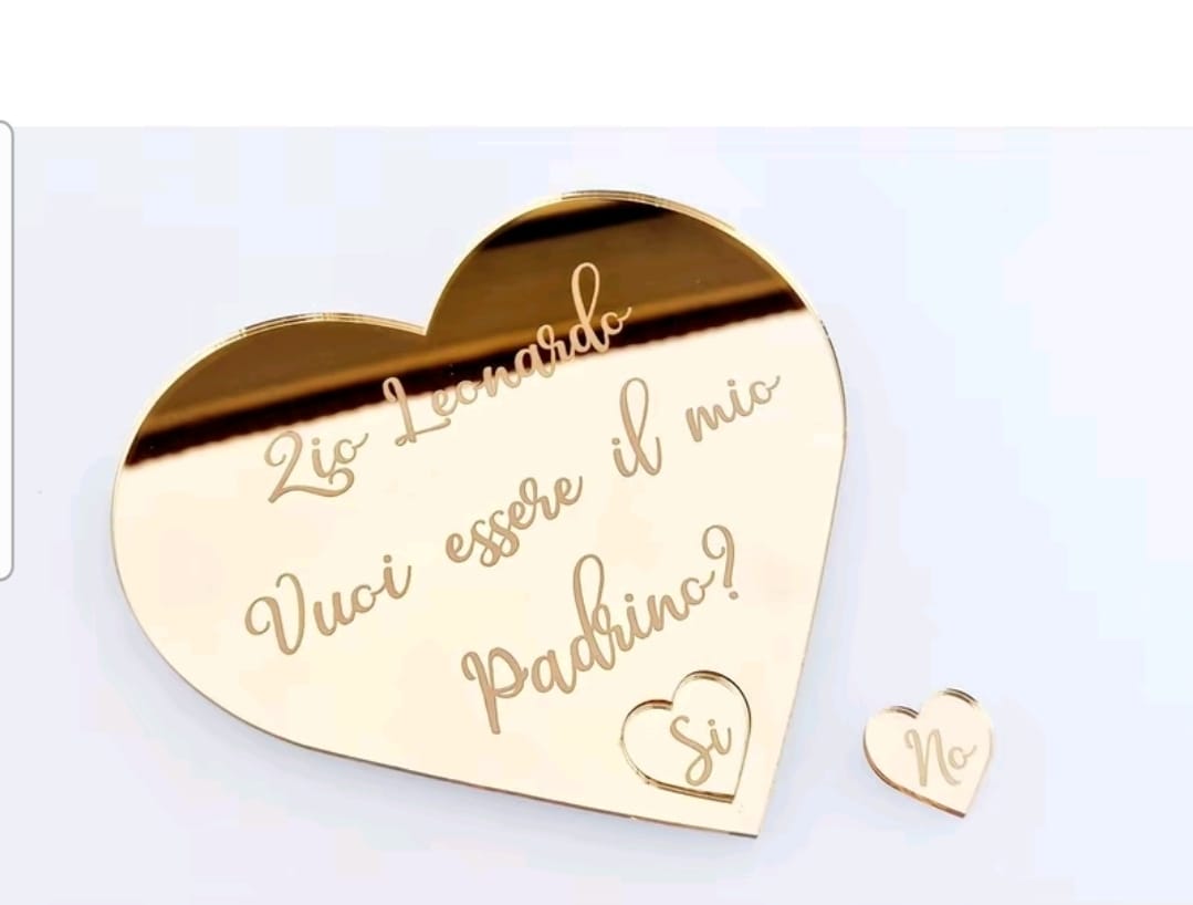 Cuore padrino o madrina