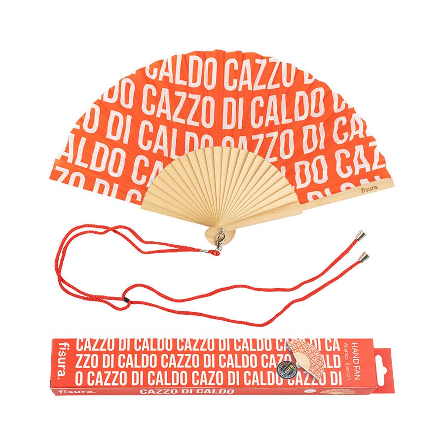 Ventaglio Cazzo di caldo logato